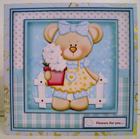 Garden Bear Mini Kit by Pam Stubley