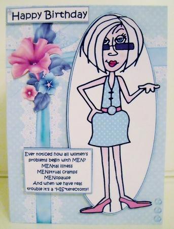 J.j Has Men Problems Quick Card by Pam Stubley