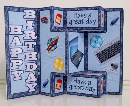 Shutter Surprise Card - Computers by Pam Stubley