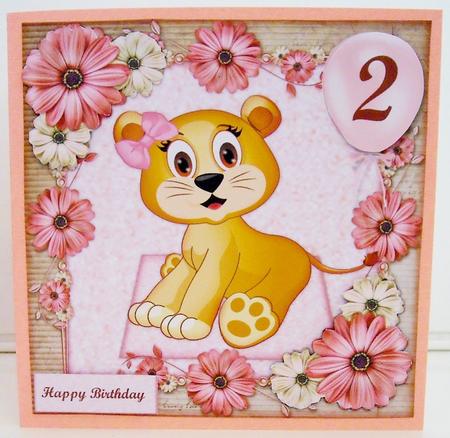 Birthday Girl Cute by Pam Stubley