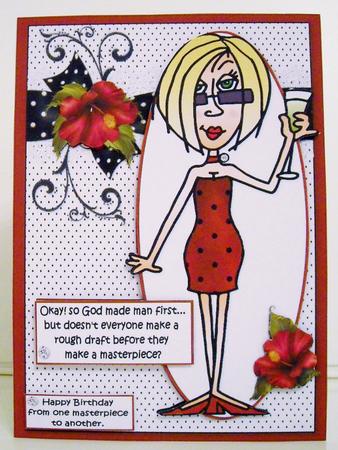 J.j God Made Man First Quick Card by Pam Stubley