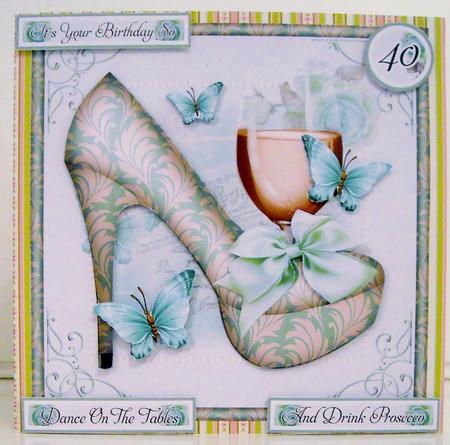 Green Shoes & Prosecco Mini Kit by Pam Stubley