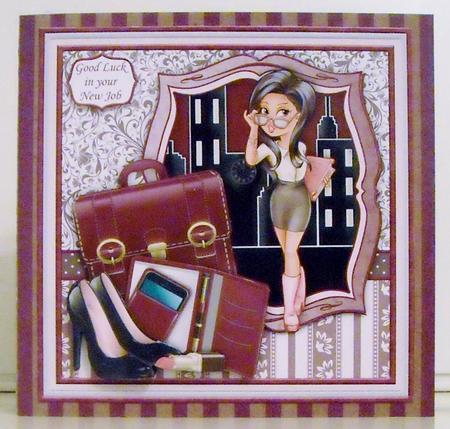 I Mean Business Birthday Leaving New Job Mini Kit by Pam Stubley