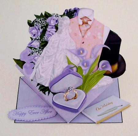 Giant Spring Wobble Card Kit - a Right Royal Do by Pam Stubley