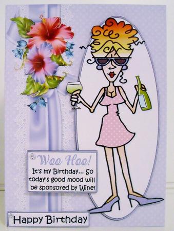 Rita Has a Sponsor Quick Card by Pam Stubley