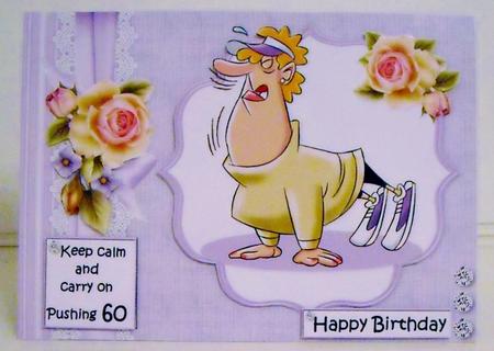 Shirley is Pushing 50,60,70, Quick Card by Pam Stubley