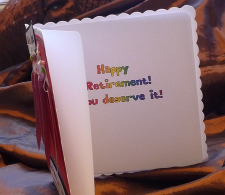 Pencils Shaped Card by Pam Williams