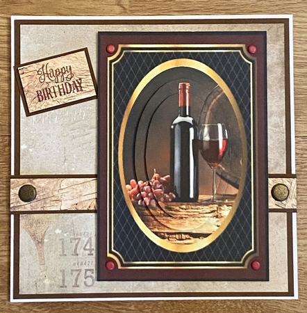 Double Value - Easy Card Toppers, Beer and Wine by Pam Williams