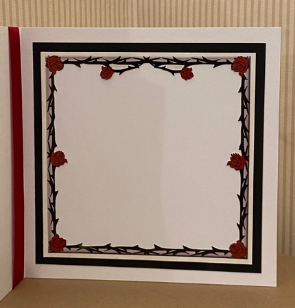 Gothic Roses Various Occasions Topper by Pam Williams