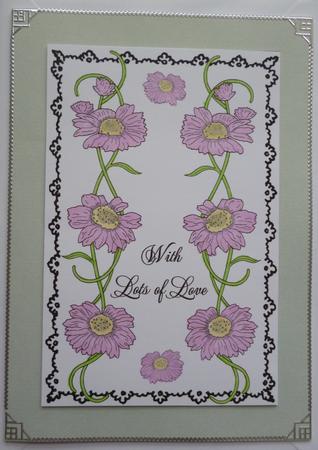 Digital Stamp - Daisies by Pamela Evans