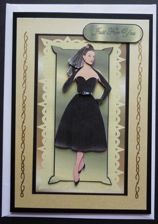 Black on Gold by Pamela Evans