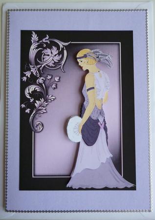 Art Deco Lady #7 by Pamela Evans