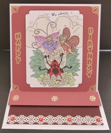 Butterfly Fairy, Honey Bee Fairy and a Ladybug Wizard by Pamela Evans