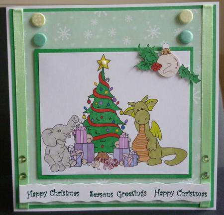Nellies Christmas Tree by Pamela Evans