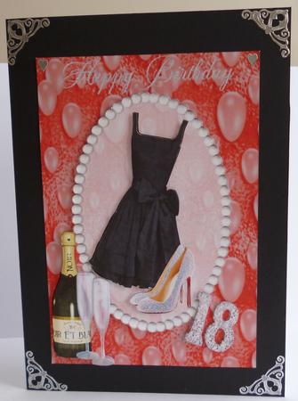 A4 Celebrating 18 by Pamela Evans