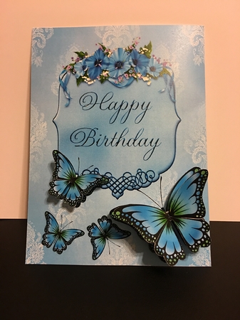 Pretty in Blue by Pamela Goodrich-Boggs