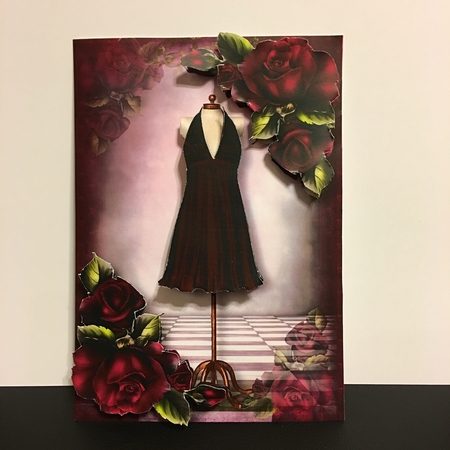 Chic Magenta Dress and Roses Featured Gallery Photo