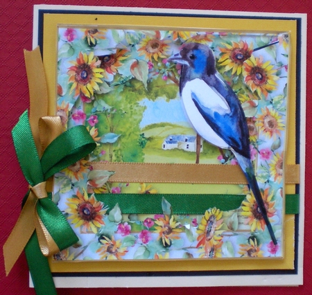 3 All about the birds card fronts/toppers 4 by Pamela Horton