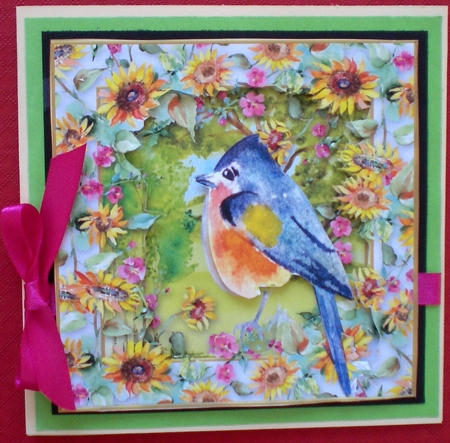 3 All about the birds card fronts/toppers 5 by Pamela Horton