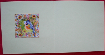 3 All about the birds card fronts/toppers 5 by Pamela Horton