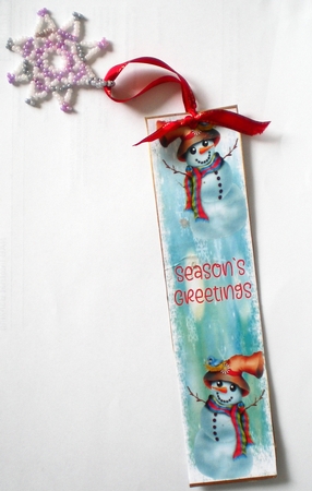 Christmas Bookmarks 1 by Pamela Horton