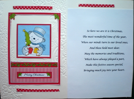 Cute Little Snowman With His Penguin Pals by Pamela Horton