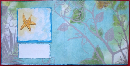 STARFISH: Combined Thank You Topper & Insert or Mini-Topper, With Easy Decoupage & Commercial Use by Pamela Horton