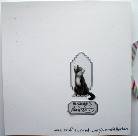 Matching insert for the design sheet - Think Ill Have Turkey by Pamela Horton
