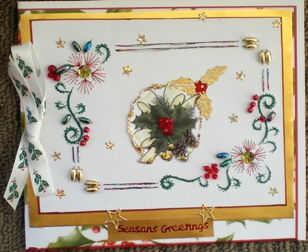 ED212 floral border by Pamela Horton