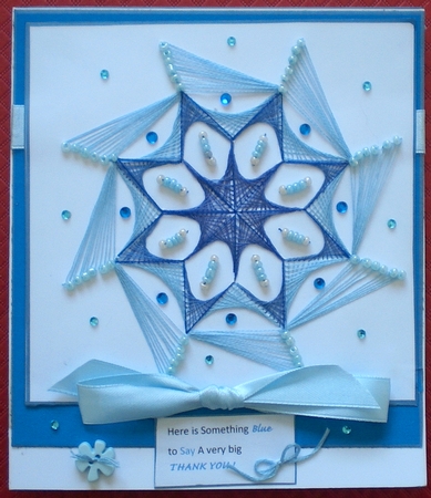 ED214 mandala star by Pamela Horton
