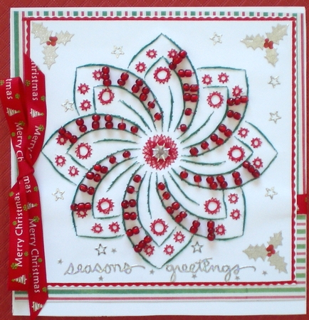 ED220 Mandala in black and white by Pamela Horton