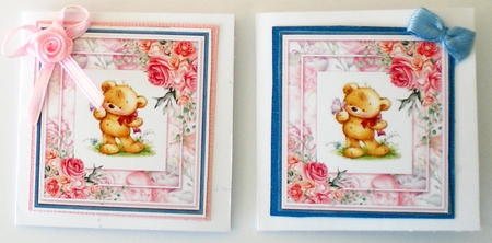 Just for you Teddy Fab floral Collection by Pamela Horton