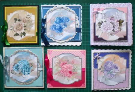 Silver Framed Toppers 3 by Pamela Horton