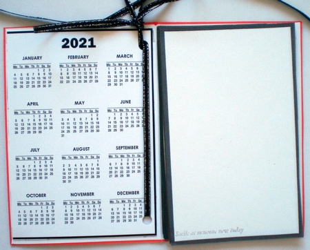 2021 Calendar Pretty in Pink Deco by Pamela Horton