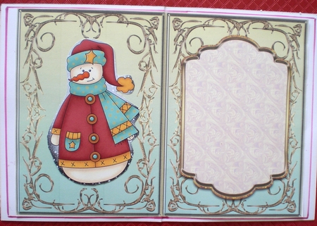 Blank Metallic Card with Decorated Borders 7 by Pamela Horton