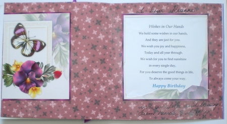 Pansy Perfect - Square Card with Step-by-Steo by Pamela Horton