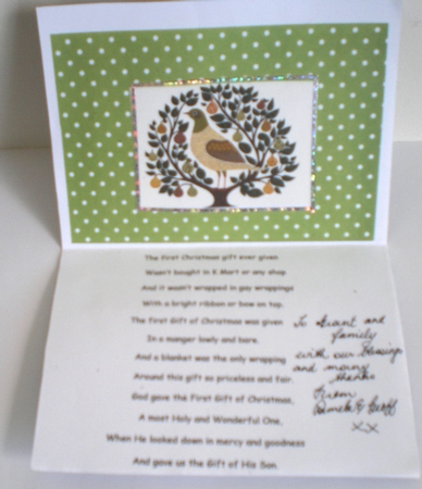 A partridge in a pear tree by Pamela Horton