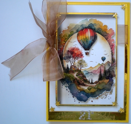 Simple A5 Scenic Watercolour 7 by Pamela Horton