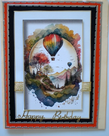Simple A5 Scenic Watercolour 7 by Pamela Horton
