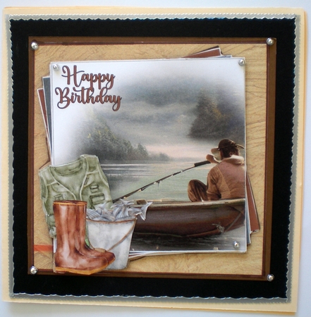 The Fisherman  Mini Kit     by Pamela Horton
