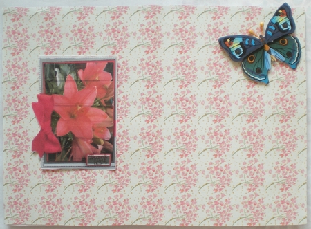 Pink Lily Panel by Pamela Horton