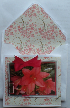 Pink Lily Panel by Pamela Horton