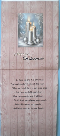 Christmas in Silver A4 by Pamela Horton