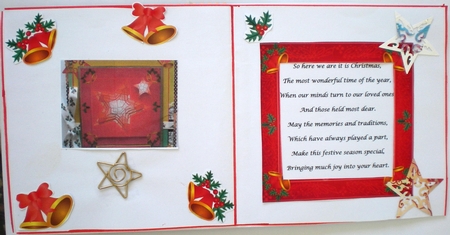 Christmas Lantern - Red Parol Pyramids by Pamela Horton