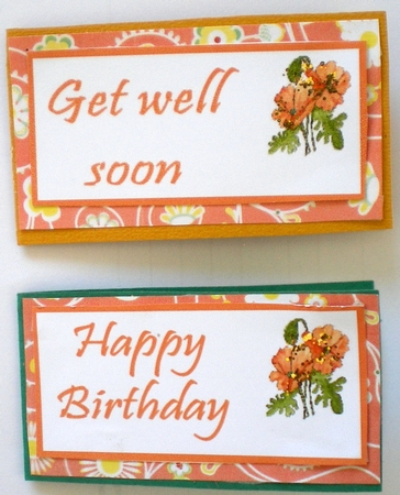Poppy Topper with Paper Pricking by Pamela Horton