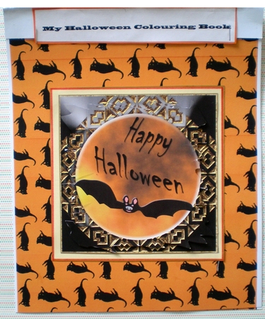 Happy Halloween Layered Topper by Pamela Horton