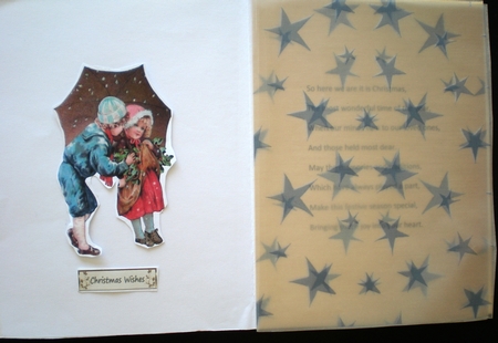 Elegant Christmas Greetings Matching Vellum by Pamela Horton
