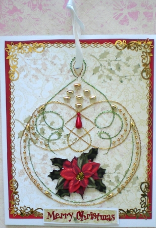 Ed028 Christmasbauble by Pamela Horton