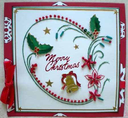 Ed019 Christmas Round by Pamela Horton