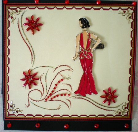 Ed015 Art Deco Corner by Pamela Horton